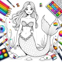 Ocean Dreams Coloring Book Game