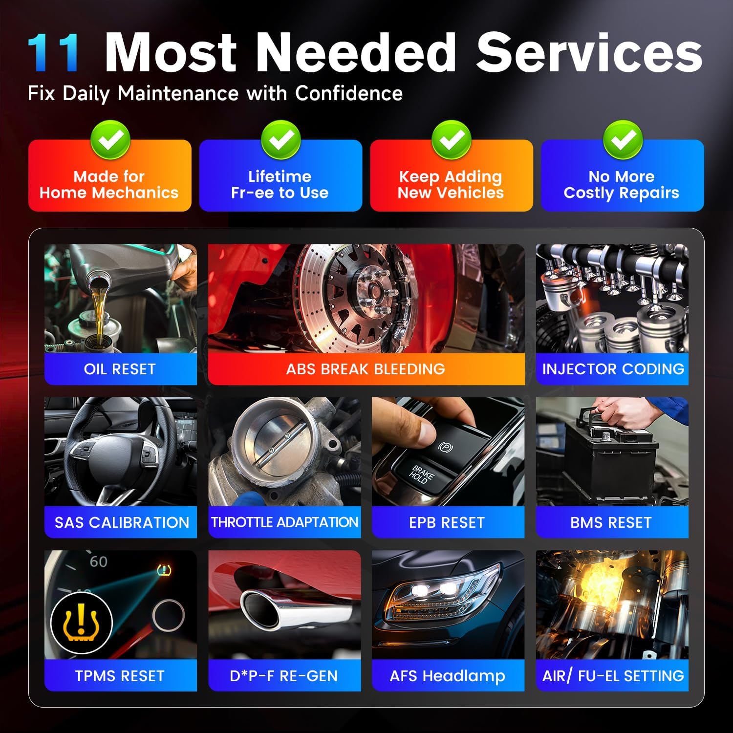 Autel MaxiDiag MD906 PRO OBD2 Scanner, 2026 MD906PRO Full System OBDII Car Diagnostic Tool Same as MD909 PRO, CAN FD, Bluetooth Ver. of MaxiCOM MK808S MD808 PRO, 11 Services, Lifetime Free Update, FCA