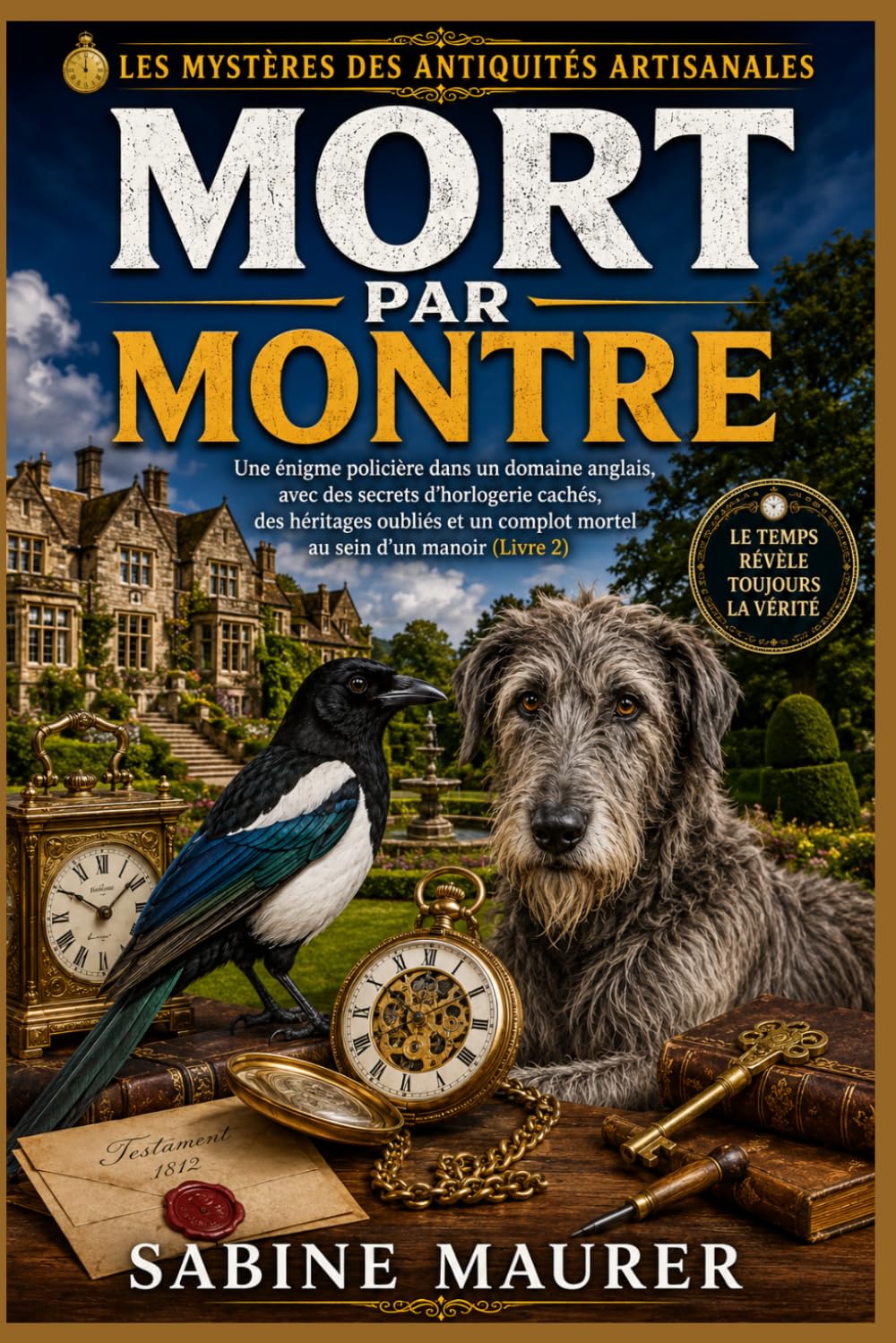 Mort par montre: Une énigme policière dans un domaine anglais, avec des secrets d'horlogerie cachés, des héritages oubliés et un complot mortel au ... 2) (Les mystères des antiquités artisanales)
