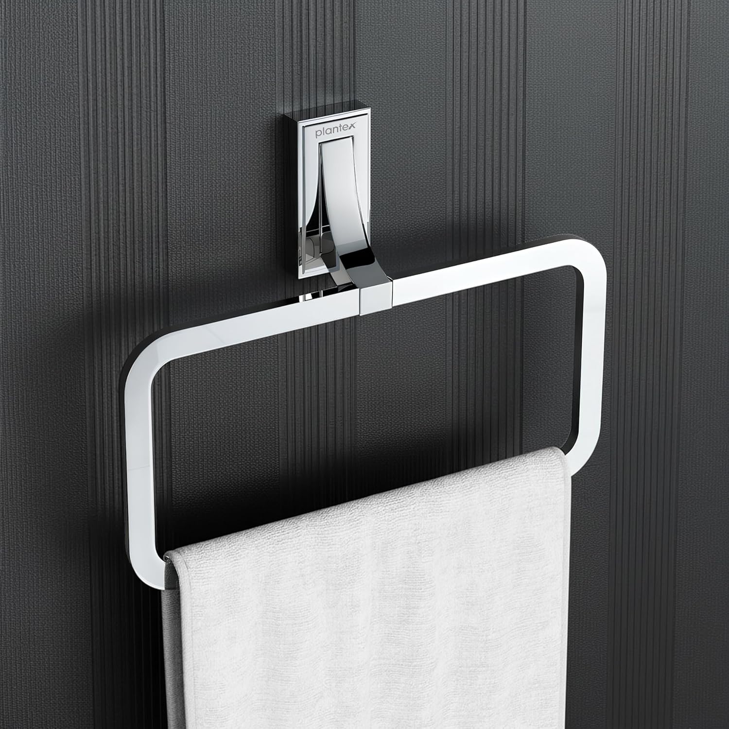 Towel Ring for Bathroom/Pure Brass Towel Holder/Towel Stand/Towel Hanger/Bathroom Accessories - Pack of 1 (APS-RTO-05, Chrome)