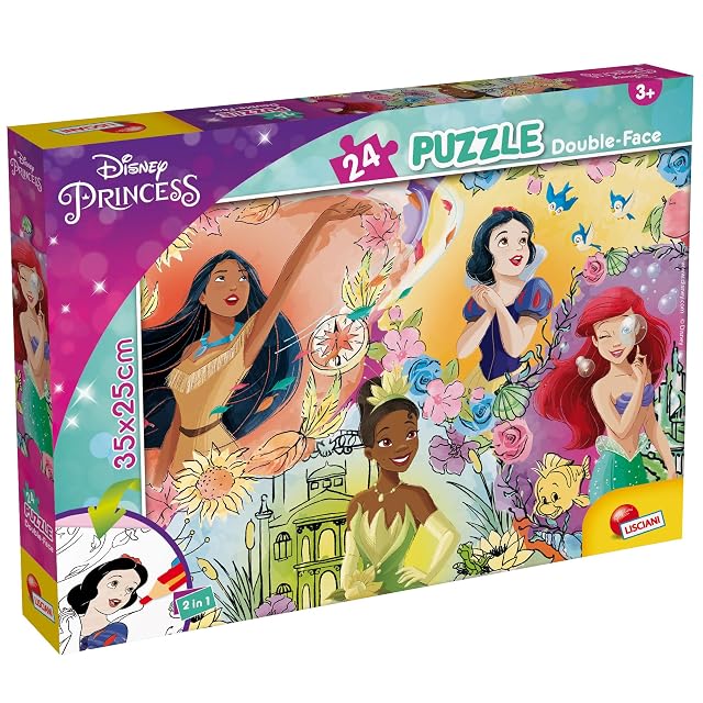 Lisciani - DISNEY PRINCESAS Puzzle - 24 Piezas