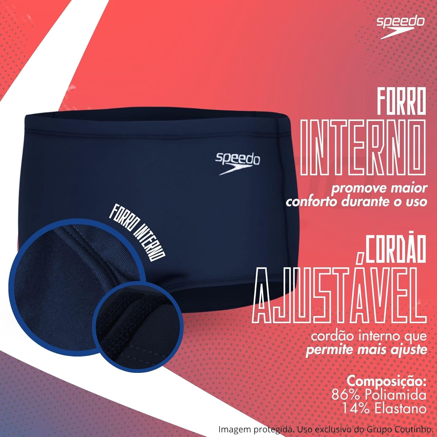 Sunga Speedo Masculina Natação Sungão de Praia Verão Classics em promoção! Veja a oferta e mais achadinhos de Moda praia 4 Hoje é o melhor dia para comprar Sunga Speedo Masculina Natação Sungão de Praia Verão Classics com aquele preço maroto! Promoção! Aproveite a oferta! 4