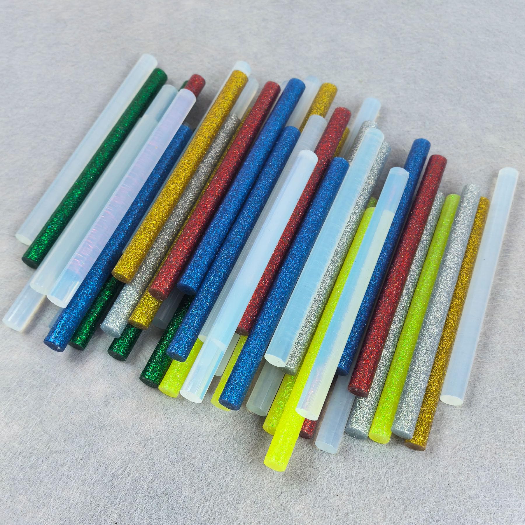 Pistolet à Colle,7mm-100mm--Bâtons De Colle Thermofusible Noir De 7mm, 10 Pièces, Pour Pistolet