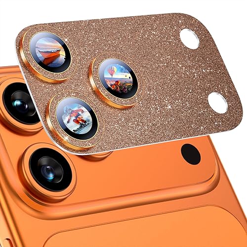 Miniatura 10 de Uyiton - Protector de lente de cámara de iPhone 15 Pro y 15 Pro Max, no se rompe fácil, fuerte absorción, compatible con fundas, cubierta de cámara