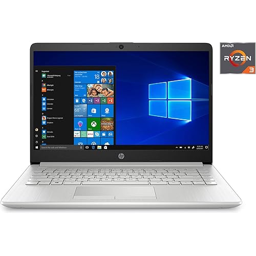 HP 2023 Newest 14" FHD Laptop, 16GB RAM, 512GB Storage, AMD Ryzen 3 Processor Upto 3.5GHz, Type-C, HDMI, Fast Charge, 10 Hrs Long Battery Life, Windows 11 (512GB SSD, 16GB RAM)