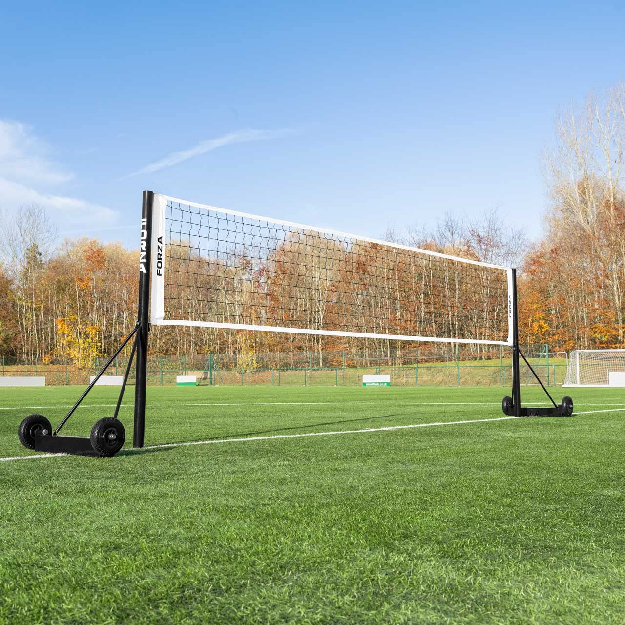 FORZA Przenośna siatka do tenisa piłkarskiego Pro – regulowana wysokość (1-1,9 m) – używana przez profesjonalistów