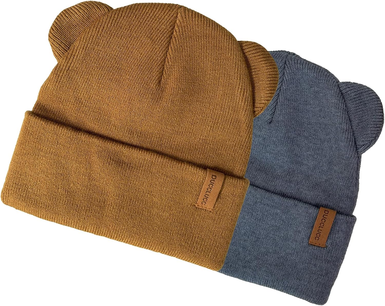 Baby Beanie Winter Hat with Bear Ear for Infant Toddler Boys Girls Kids Soft Knitted Hats