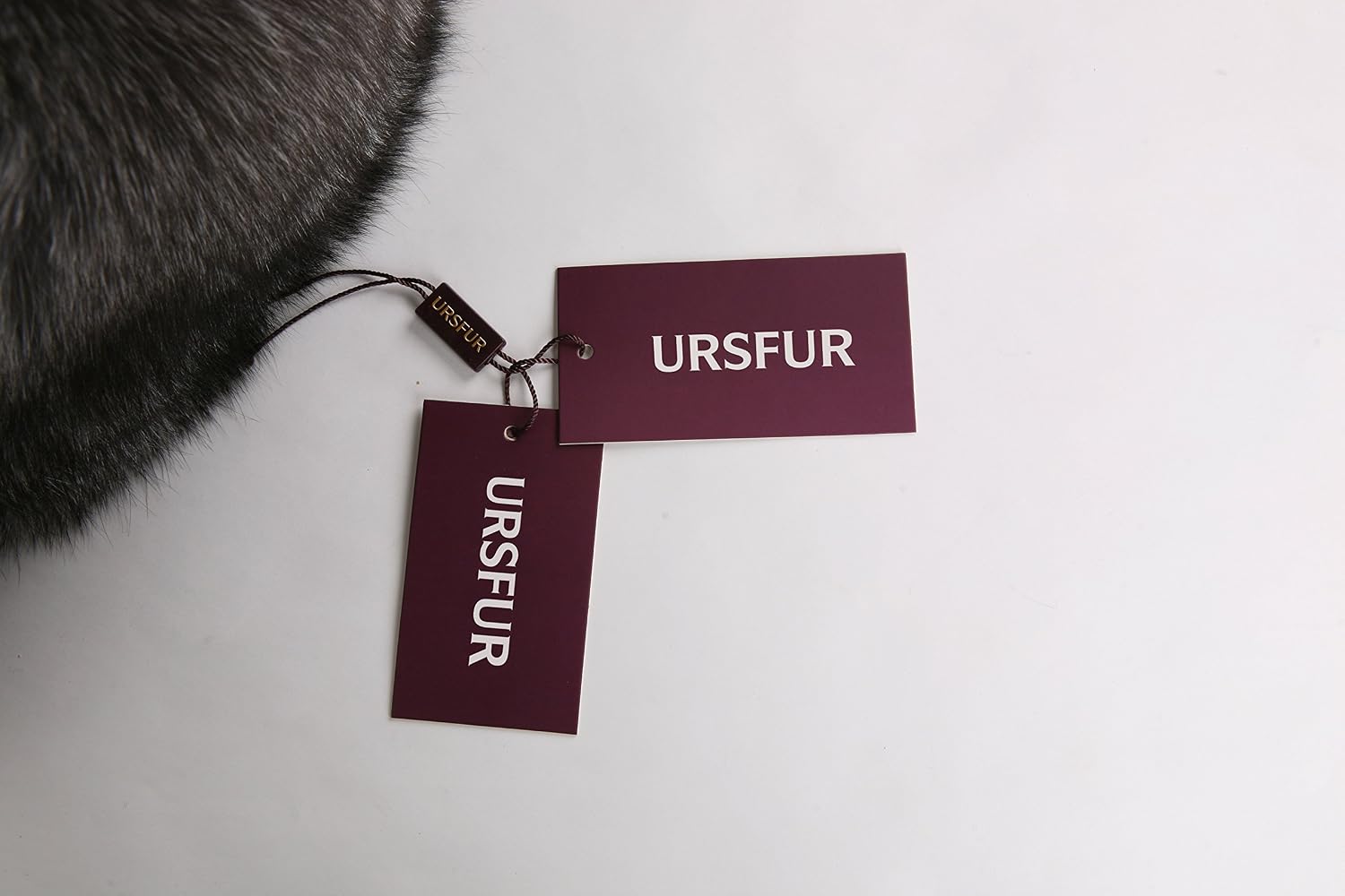URSFUR Women's Rex Rabbit Fur Hats Winter Ear Cap Flexible Multicolor