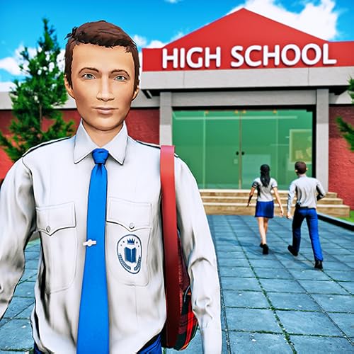 Virtual High School Life Simulator Spaß Schulspiel