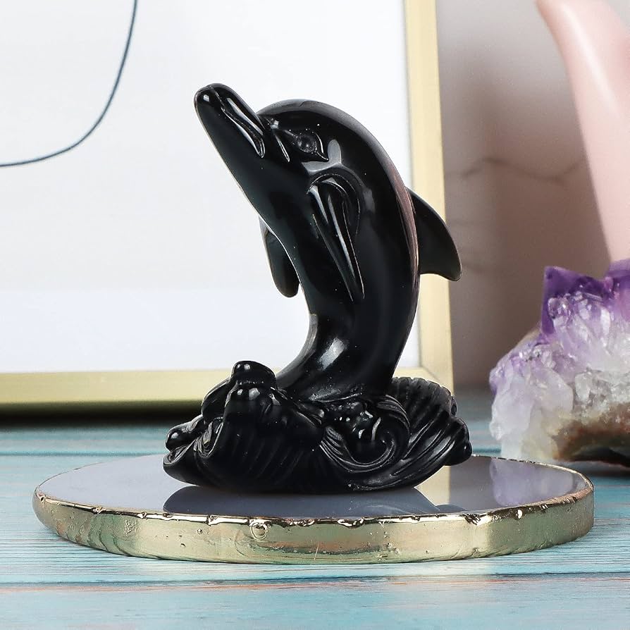 Amazon.co.jp: アーティストーン クリスタル イルカ 置物 2.4インチ Amazon.co.jp: アーティストーン クリスタル イルカ 置物 2.4インチ