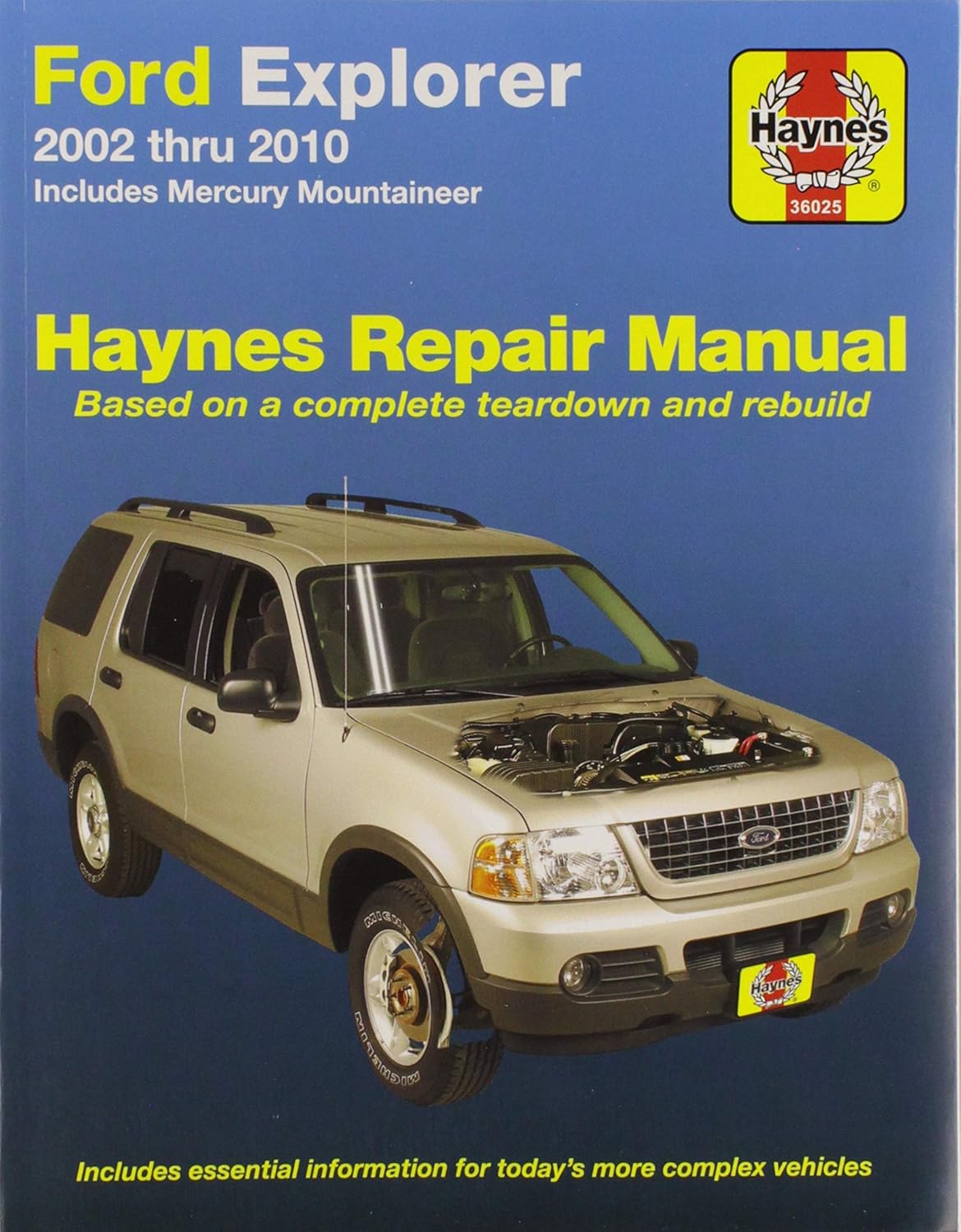 Ford Explorer & Mercury Mountaineer Haynes Repair Manual (2002-2010)      Automotive