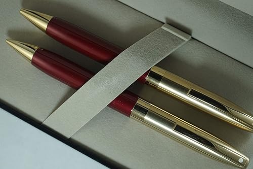Miniatura 3 de Sheaffer Cross Made in the USA Legacy Heritage Red y 22KT Gold - Juego de bolígrafos y lápices de 0.020 in