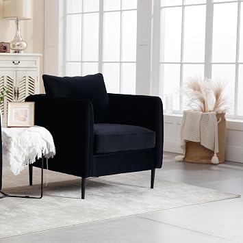 Accent Chair for Living Room Chairs,Velvet Upholstered Chairs