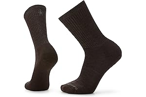 Everyday Solid Rib Crew Socks in Essentials Smartwool