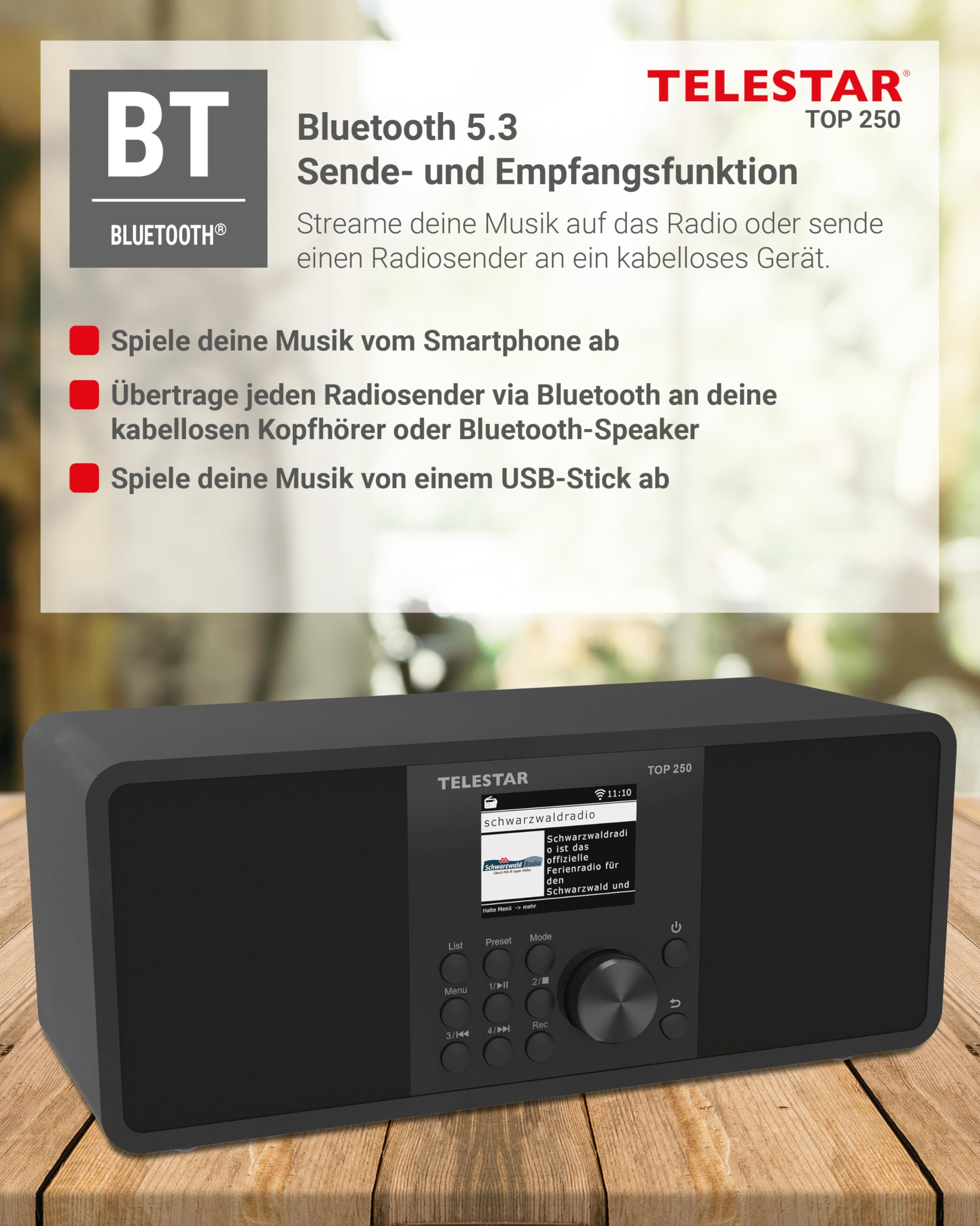 Telestar TOP 250 – DAB+/Internetradio – Bild 7