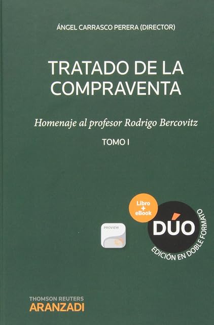 Portada de Tratado de la Compraventa: Homenaje al Profesor Rodrigo Bercovitz