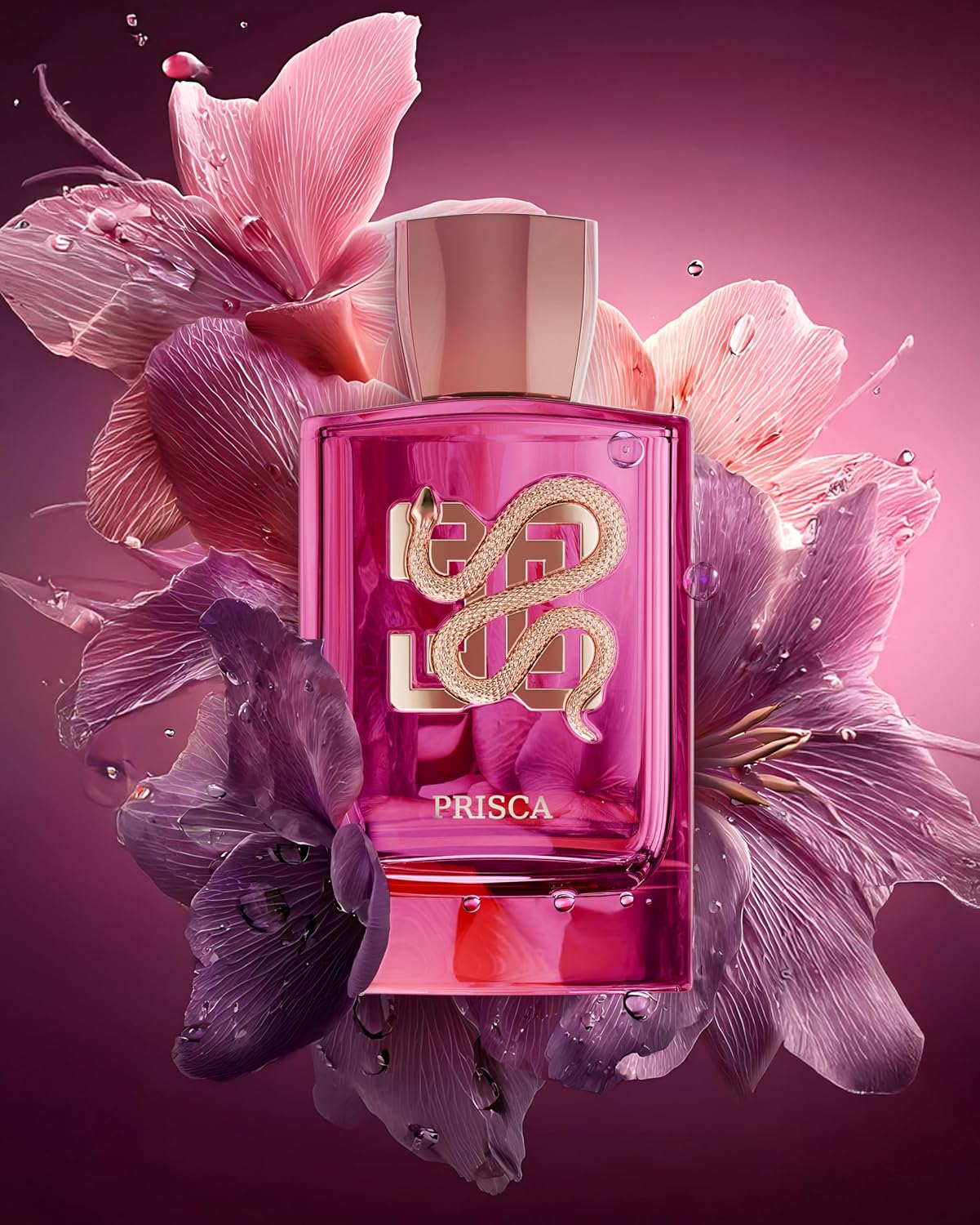 Prisca Eau de Parfum - Soft Sweet Floral Scent with Warm Musky Undertones | Elegant Everyday Long-Lasting Fragrance | 100ML