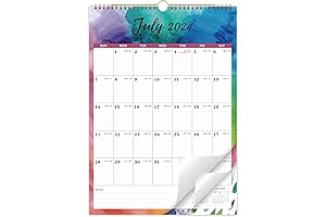 2024-2025 Watercolor Wall Calendar
