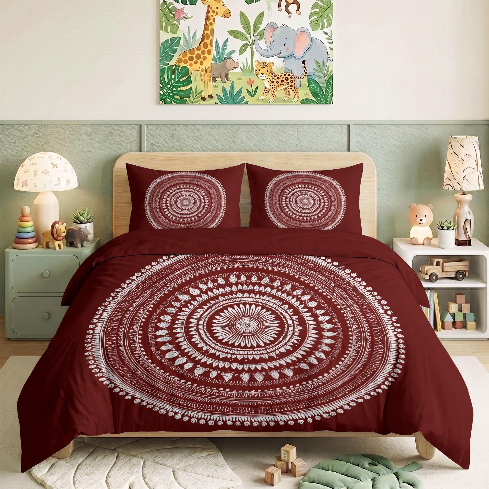 Funda nórdica de 220 x 240 cm mandala para renovar tu dormitorio de invierno
