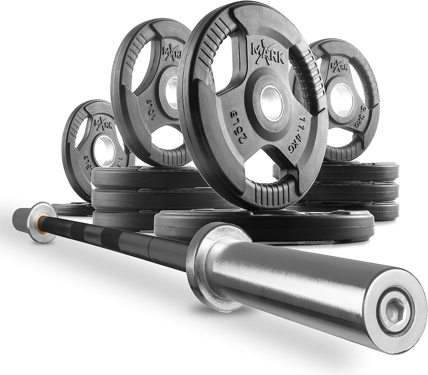 Buy XMark 7 ft Weight Bar, Olympic Bar for Weightlifing, Olympic