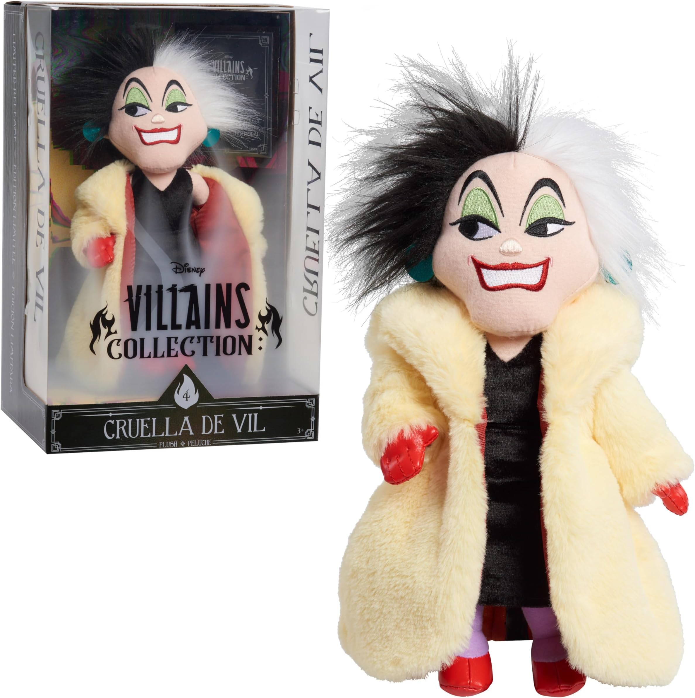 Disney Villains Collection: Cruella De Vil Plush