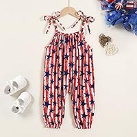 Vista 3 de YOUNGER TREE Niños Bebés Niñas Verano Tie Dye Monos Bebé Harem Correa Mameluco De Una Pieza Pantalones Ropa Tamaño 2-7 Años