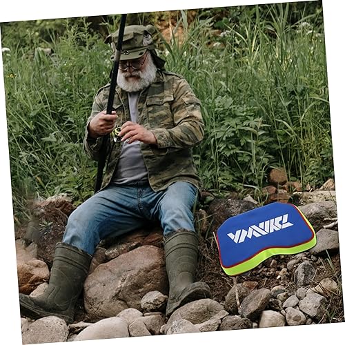 Miniatura 5 de Toddmomy Cojín de pesca inflable Kayaks Mochila Accesorios Cojín de asiento de espuma Cojín de canoa Cojín de barco Cojín flotante Kayak Kayak Cojín