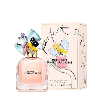Marc Jacobs Perfect Eau de Parfum Floral Women's Perfume With Notes of Rhubarb, Daffodil