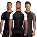 Essential Short Sleeve Rash Guard MMA BJJ Wrestling Grappling Jiu Jitsu