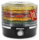 Elite Gourmet EFD319 Food Dehydrator, 5 BPA-Free 11.4