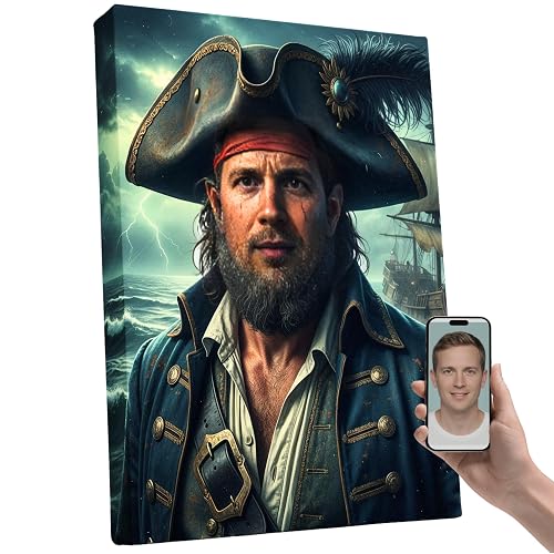 toyofmine 4K HD Personalized Portrait from Your Photo, Custom Canvas