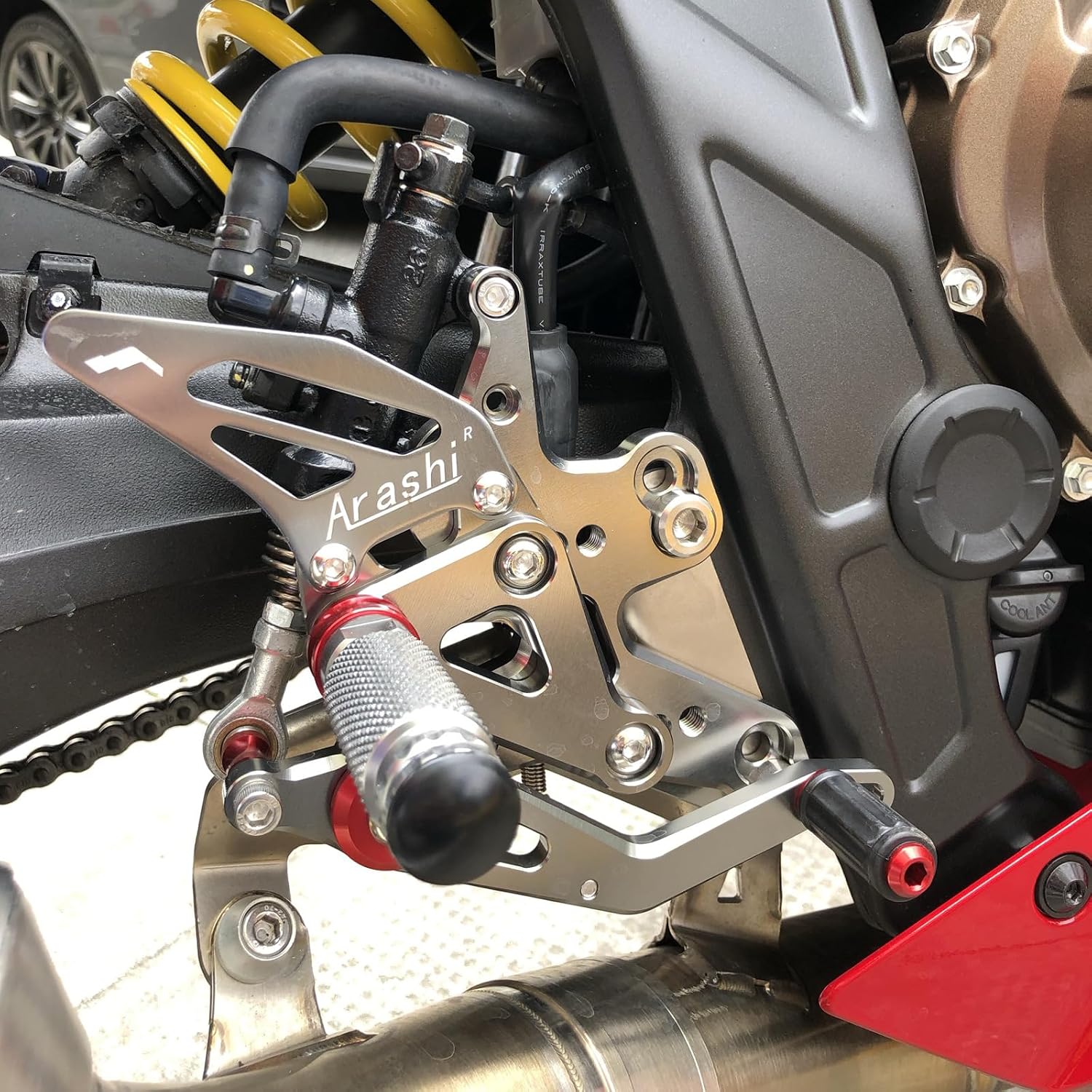 FIRECARP バイク用バックステップ バックステップキット 調整可能 