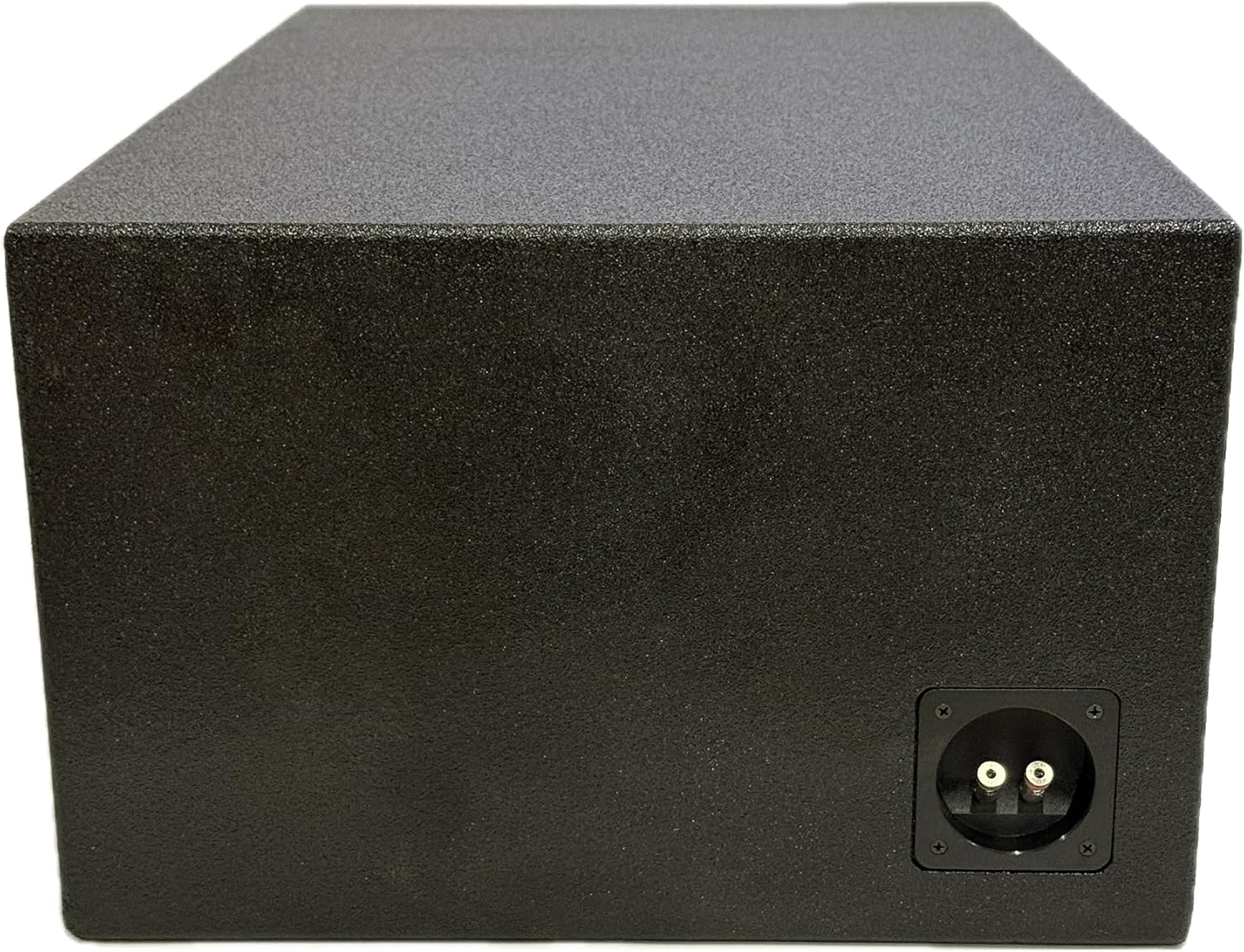 Atrend SPL-10DV Dual 10" Slot-Ported Subwoofer Enclosure, 1" MDF Face, 3/4" Body, Tuned to 35Hz, 1.25 cu ft per Sub, Bedliner Finish, Spring-Loaded Terminals