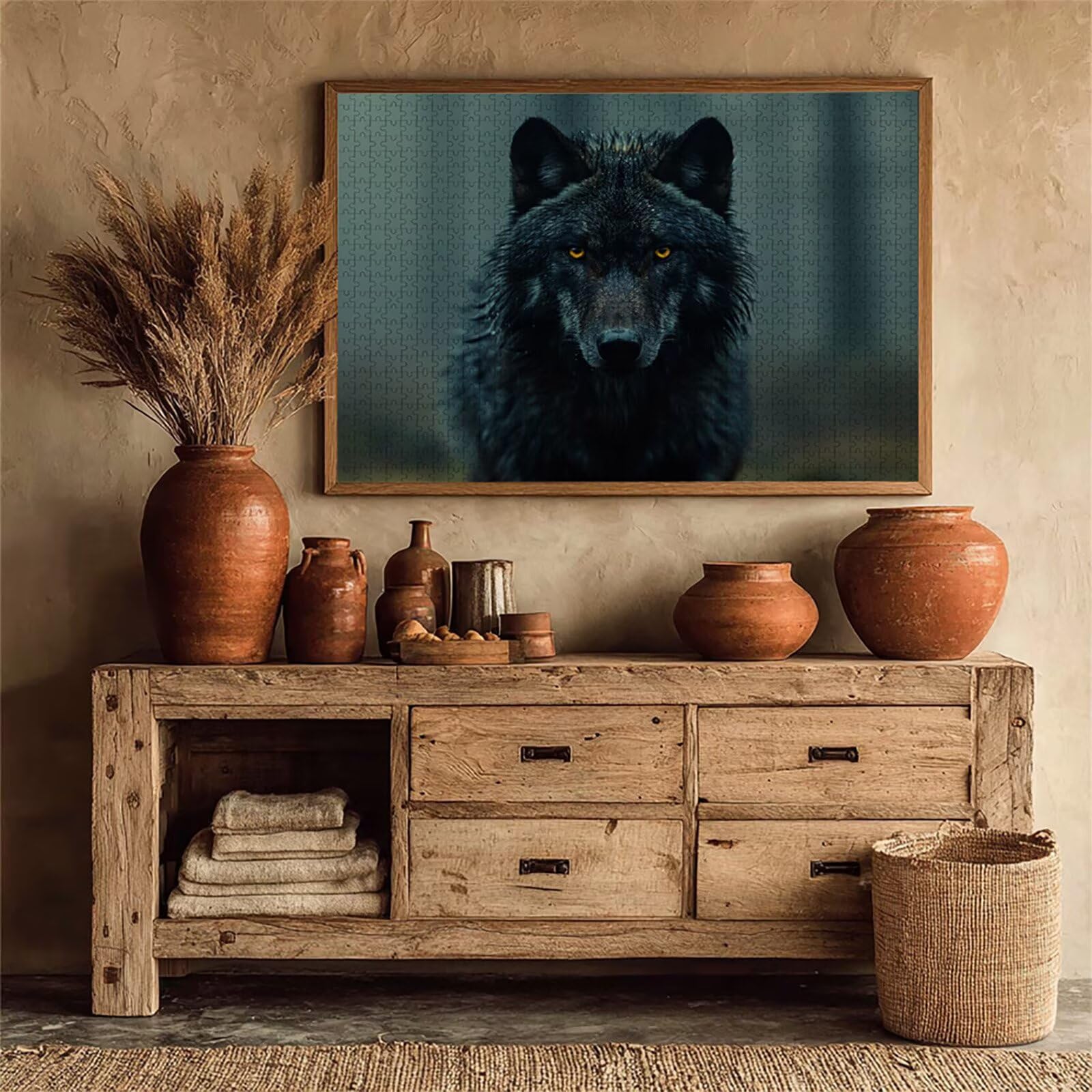 Puzzle 2000 elementów dla dorosłych zwierząt, drewniane puzzle 99 x 70 cm, dla mężczyzn kobiet starszych seniorów, części ściśle do siebie pasują, dekompresja, dekoracja ścienna, prezenty dla