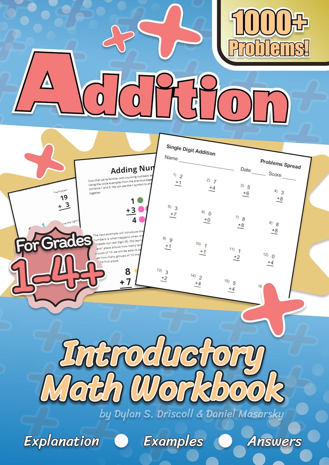 Addition Introductory Math Workbook: Simple Math Workbook and Practice ...