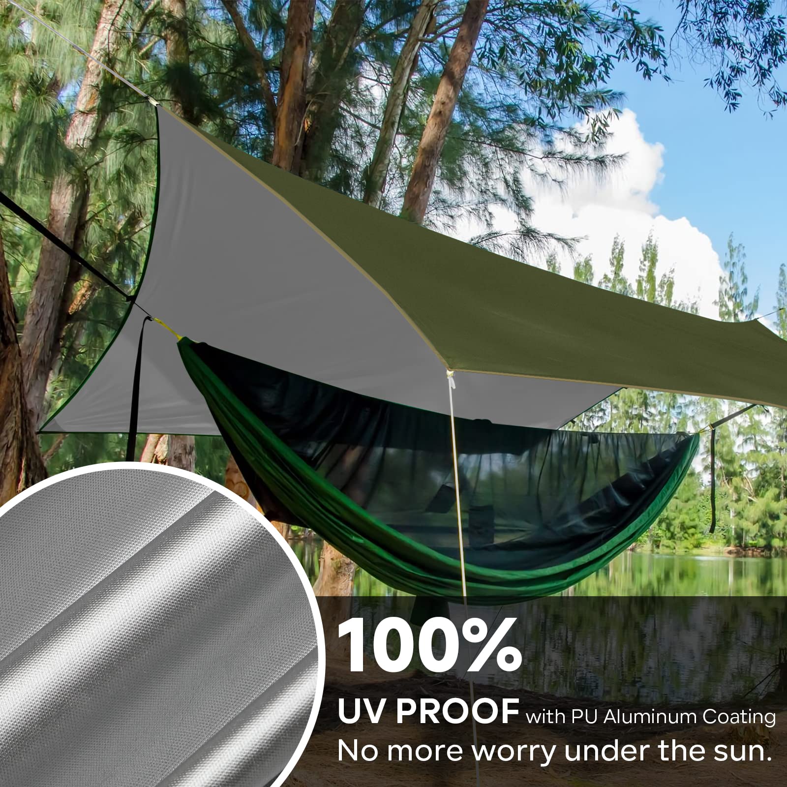 Tarps Heavy Duty Waterproof Texas Bushcraft Emergency Camping Tarp