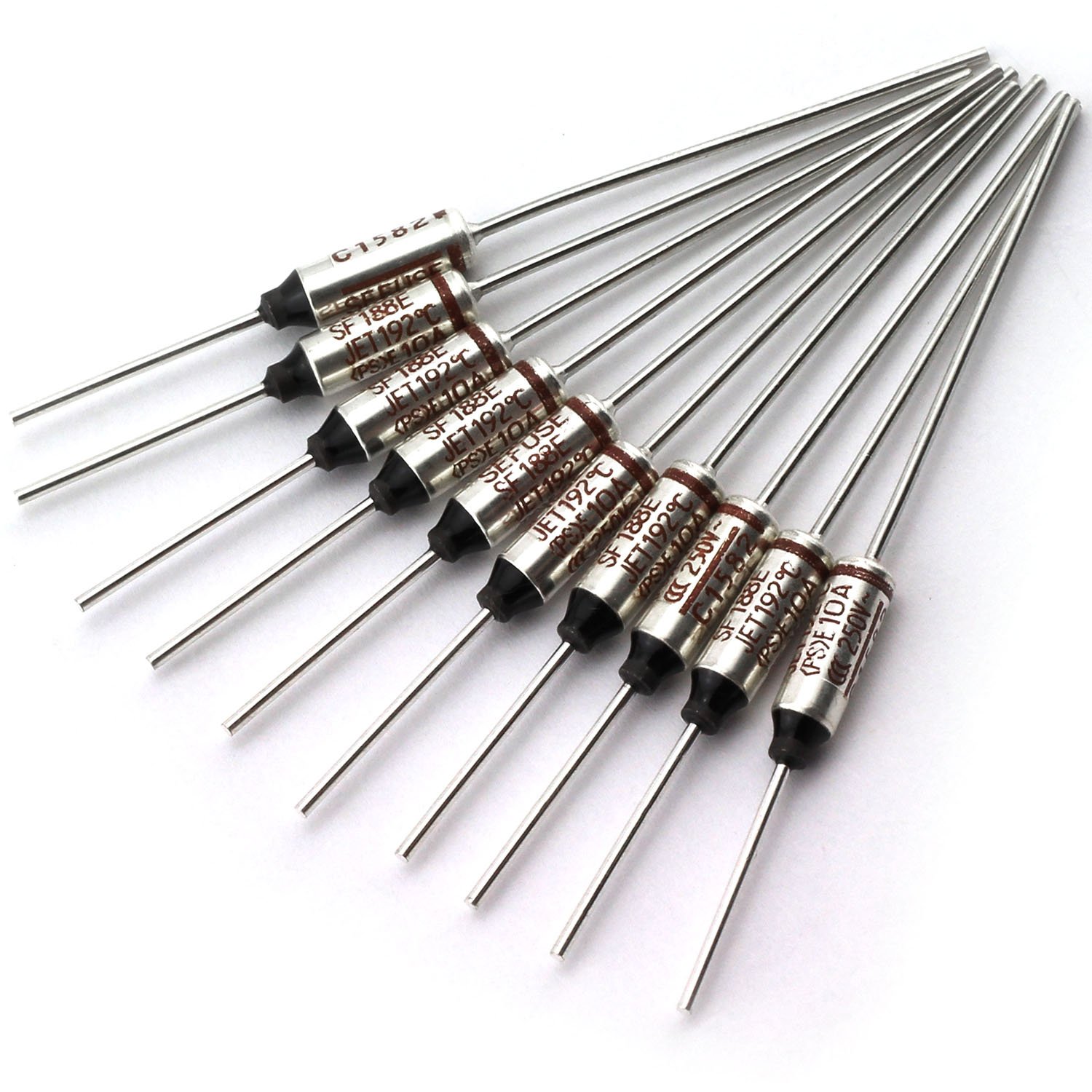 SF188E Sefuse Cutoffs Nec Fusibile Termico 192°C 10A 250V - Foto 13