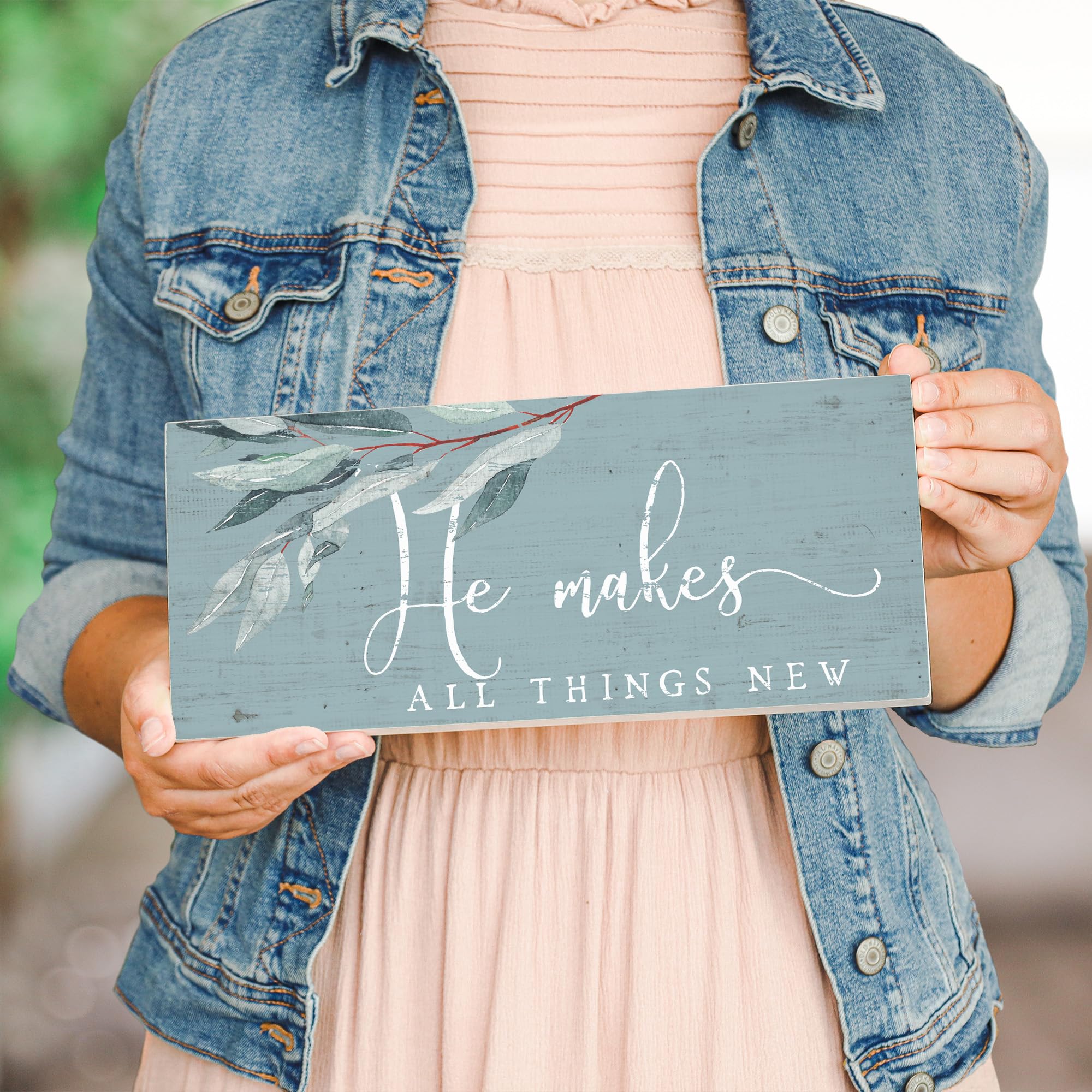Simply Said Inspire Boards "Merry Christmas" Rustic Wood Sign - 12" X 5.5", Handcrafted In USA - View #8