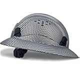 SAFEBUILDER Full Brim Hard Hats Construction Hardhats Safety Helmet Vented Adjustable Lightweight Sunshade Work Caps Industrial Head Protection ANSI Approved