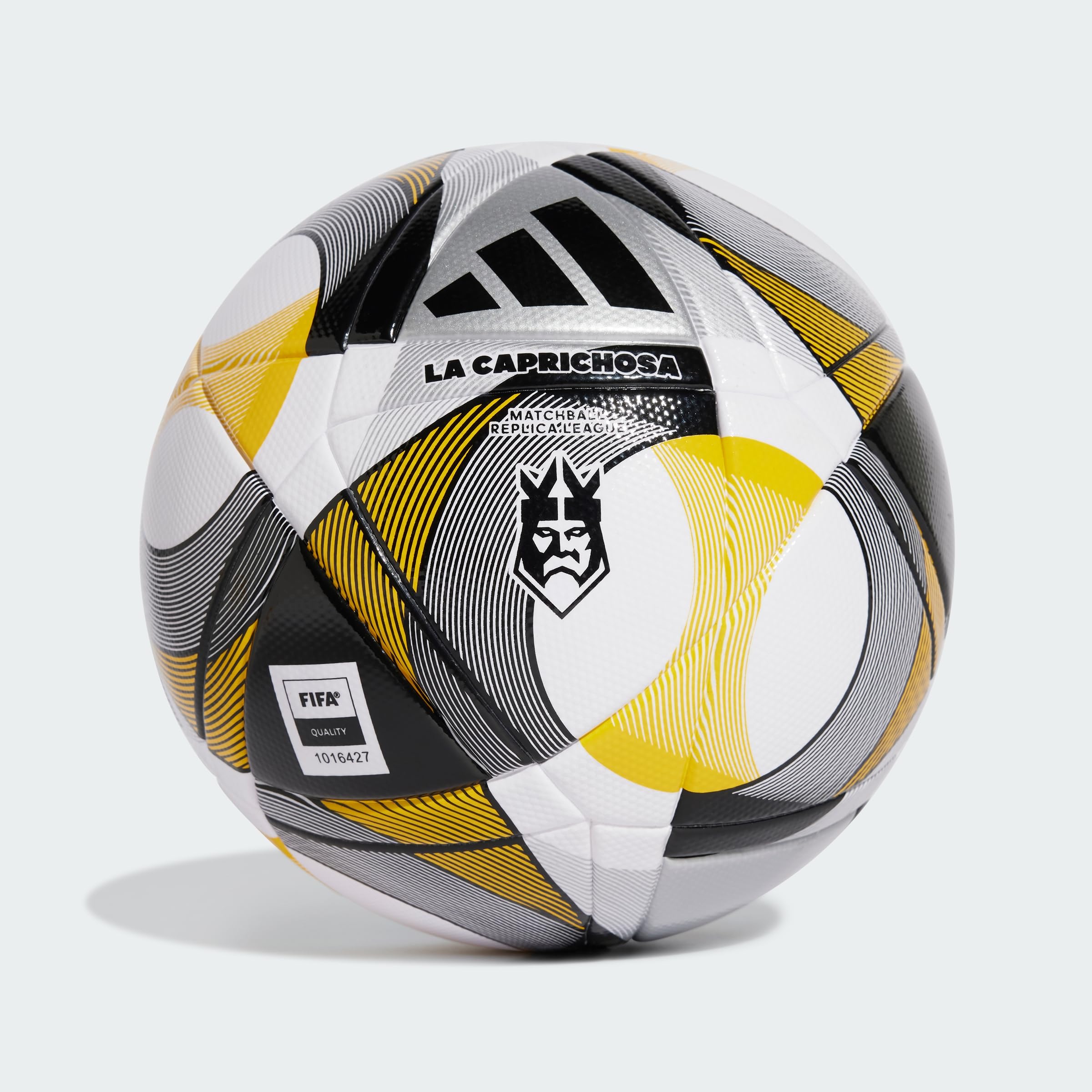 adidas Kings League La Caprichosa - Pelota de goma natural, color blanco