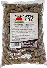 Horse Treats 1kg – Minty Flavour - Fibre Based – Low Sugar – Cereal Grain Free – Feed By Hand – Add To Treat Ball or Feed For Fussy Feeders – Occasional Snack For Horses – Clicker Training - Seedzbox