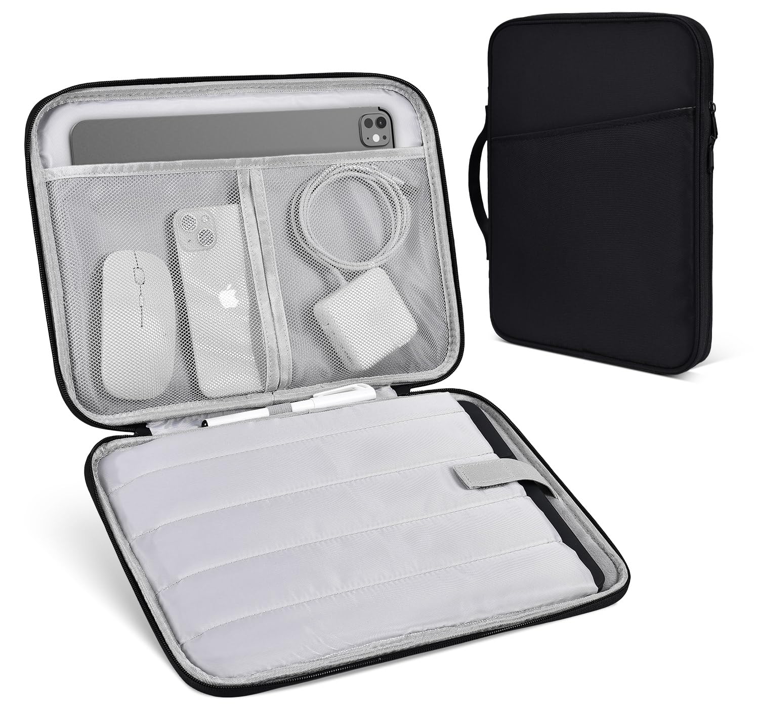 2in1 Set per Apple IPAD Pro 12.9 2021 5. Gen.12.9 Pollici Cover Protettiva eBa