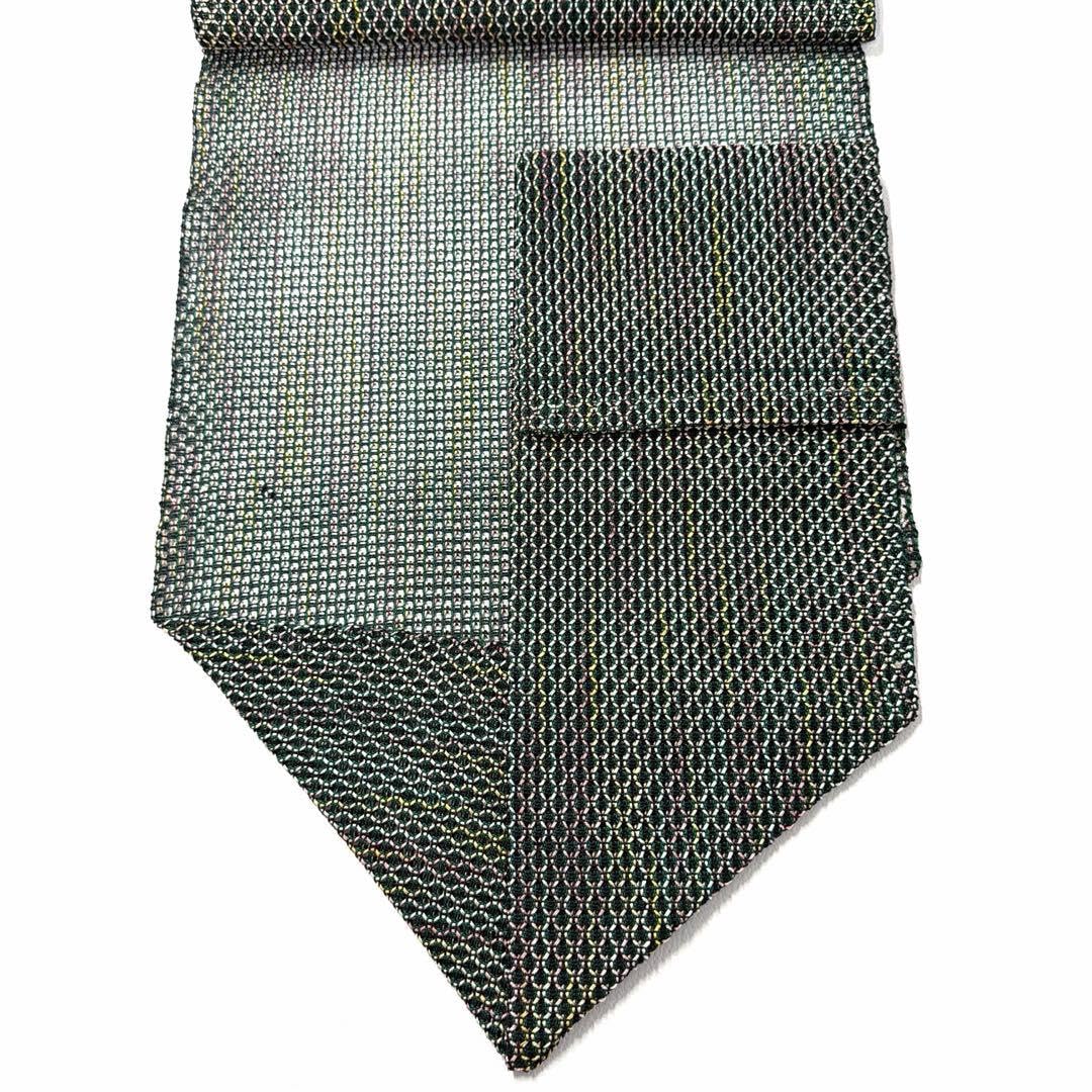 Amazon.co.jp: 帯9387 高級 正絹 夏帯 松葉仕立て 名古屋帯 : ファッション