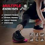 CELEBRITA Core Sliders for Working Out on Carpet Wood and Floor to sculpt your core, Best Sized Non Slip Exercise Sliders Gliding Discs for feet, beachbody strength slides for ab workouts