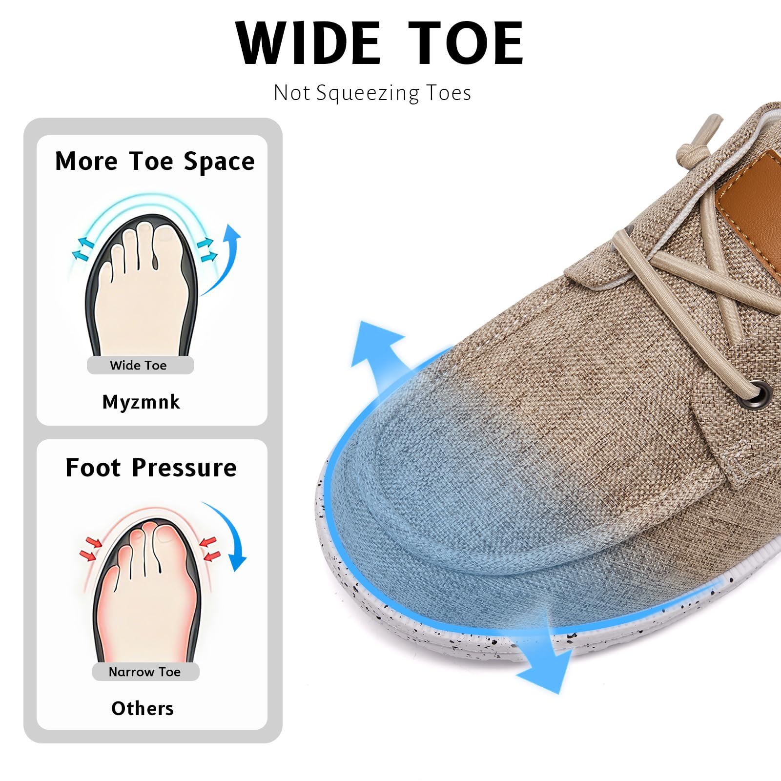 Mocassini Donna Slip-On Sneakers in Tela