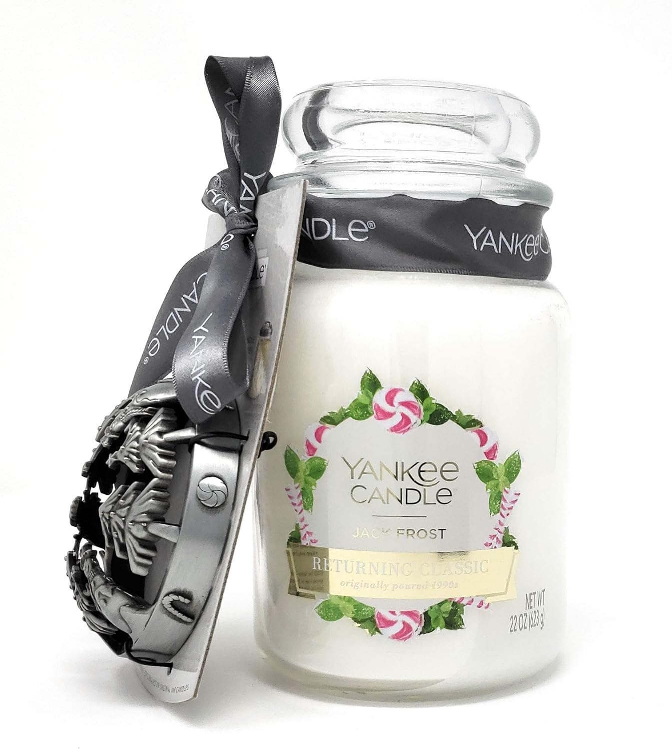 Yankee Candle Jack Frost Large Jar Candle and Snowman