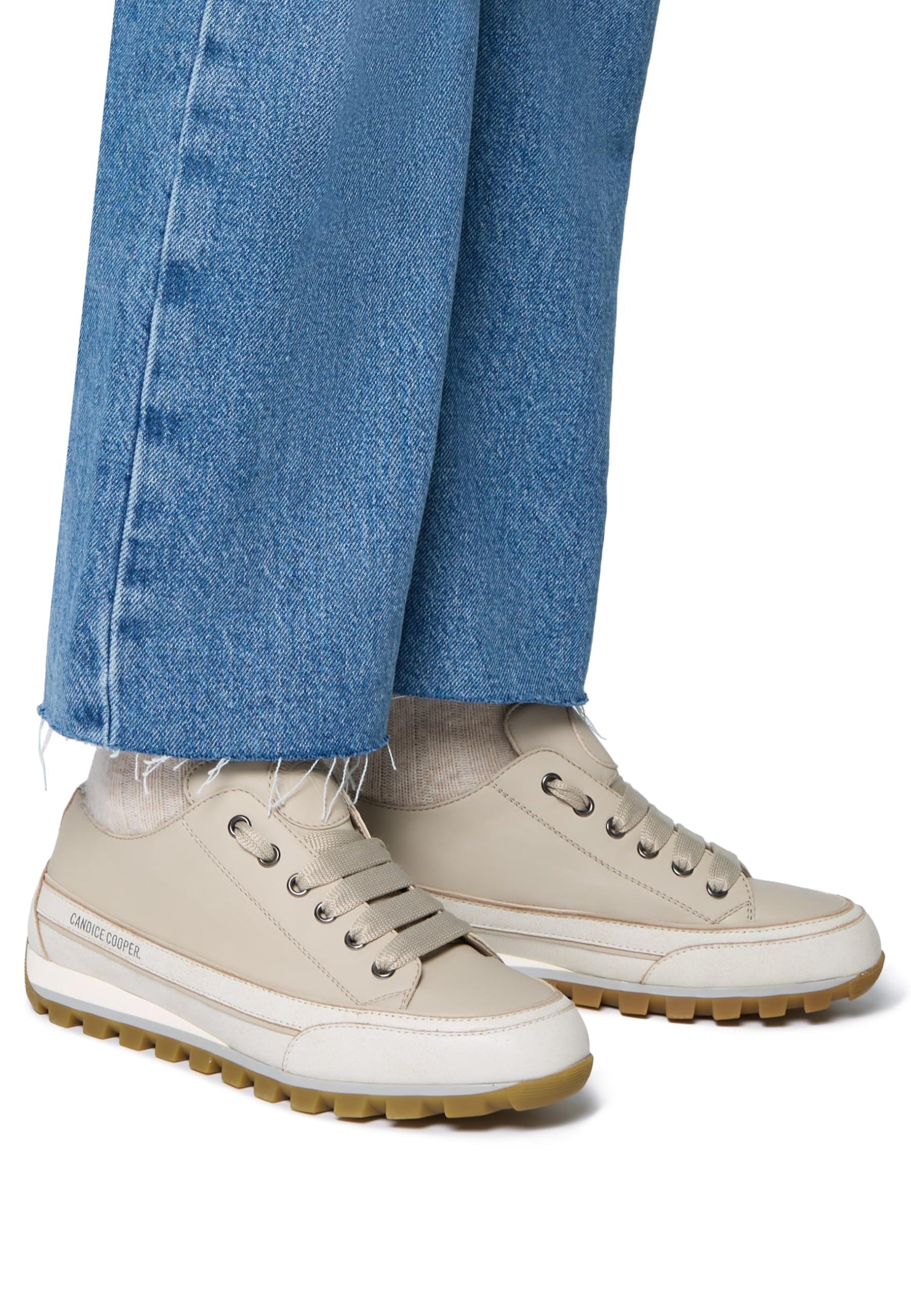 Candice Cooper Zapatillas Deportivas de Piel tamponada y Ante