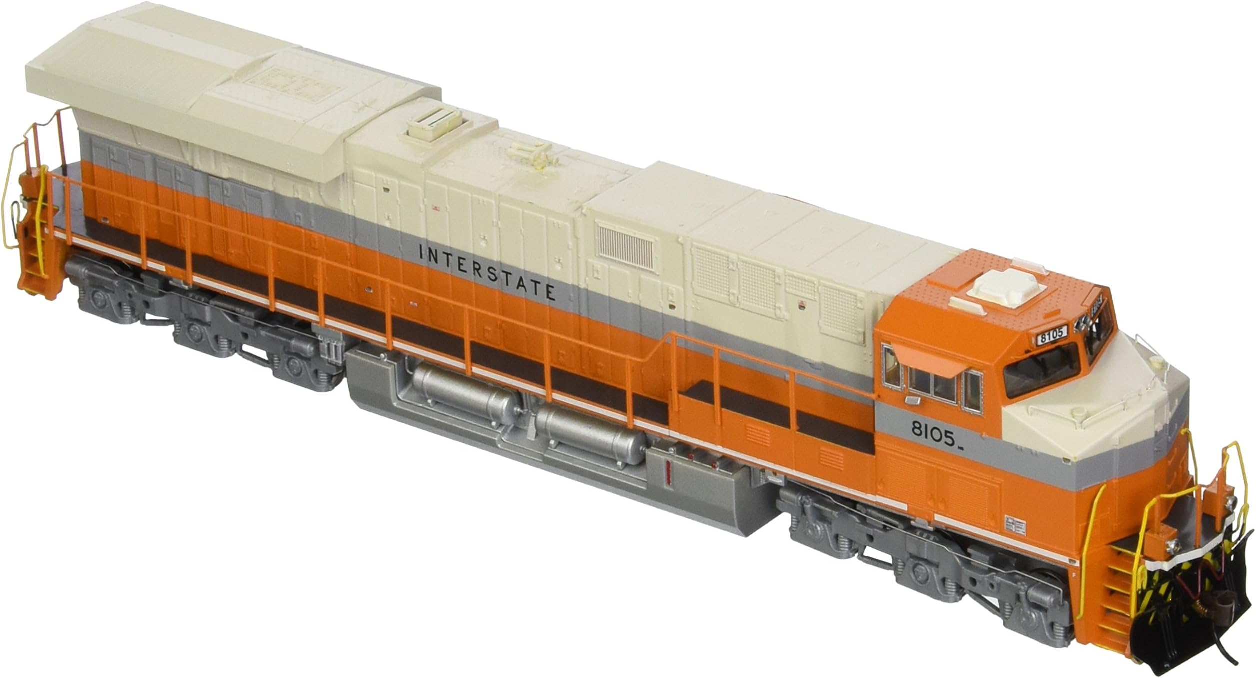Bachmann GE ES44AC DCC Sound Value Equipped Diesel Locomotive - INTERSTATE #8105 (with operating ditch lights) - HO Scale