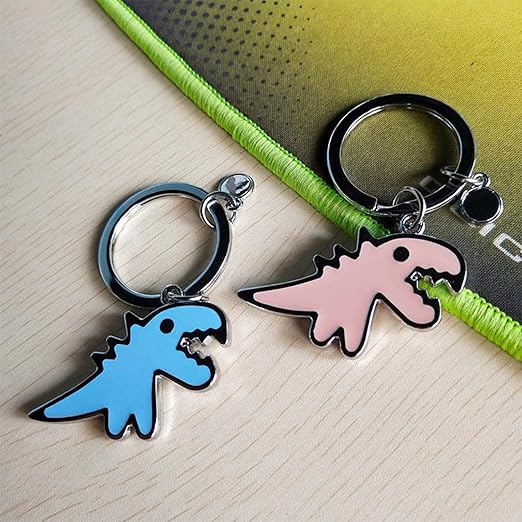 Breloque Dinosaure En Alliage D'aluminium Associée à Un