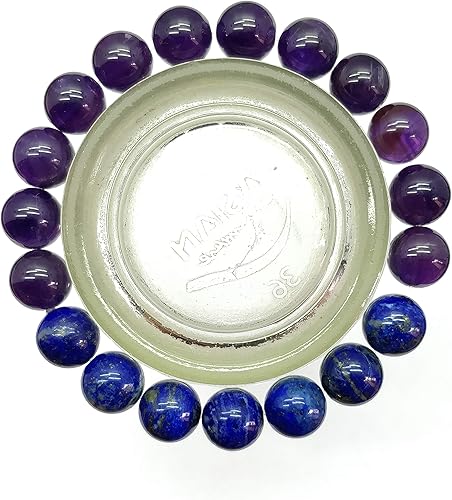 Pulsera de piedras preciosas naturales de 7.5 pulgadas, pulsera lisa, pulsera de cuentas redondas, pulseras de piedras preciosas para mujeres,